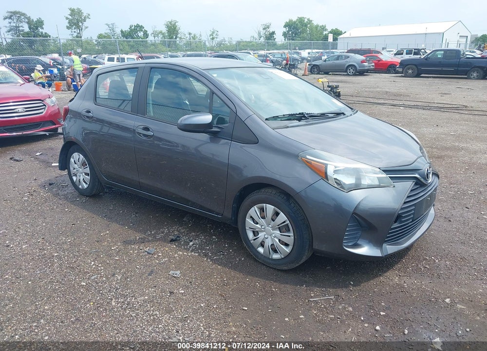 2017 TOYOTA YARIS L VIN: VNKKTUD30HA075774