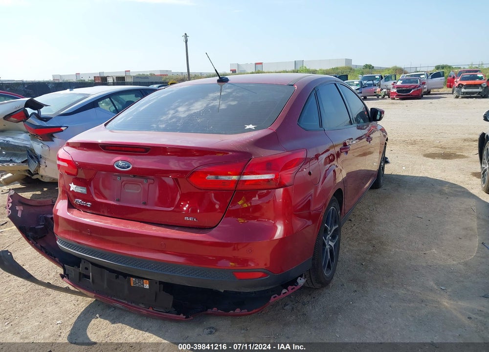 2017 FORD FOCUS SEL VIN: 1FADP3H28HL303323