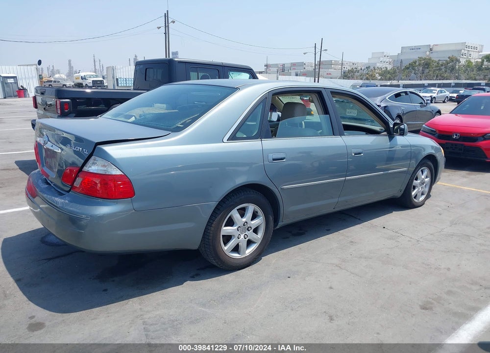 2003 TOYOTA AVALON XL VIN: 4T1BF28B63U297373
