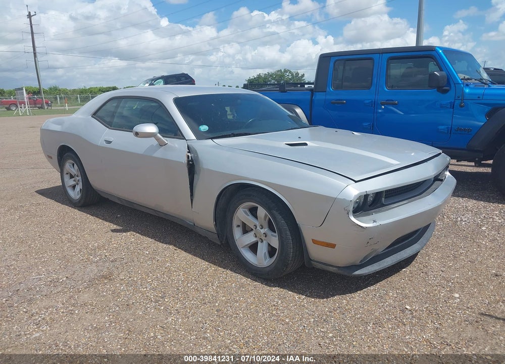 2012 DODGE CHALLENGER SXT VIN: 2C3CDYAG7CH243594
