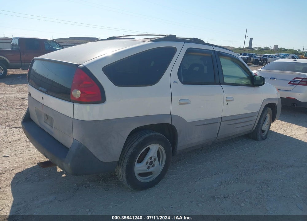 2001 PONTIAC AZTEK GT VIN: 3G7DA03E01S502263