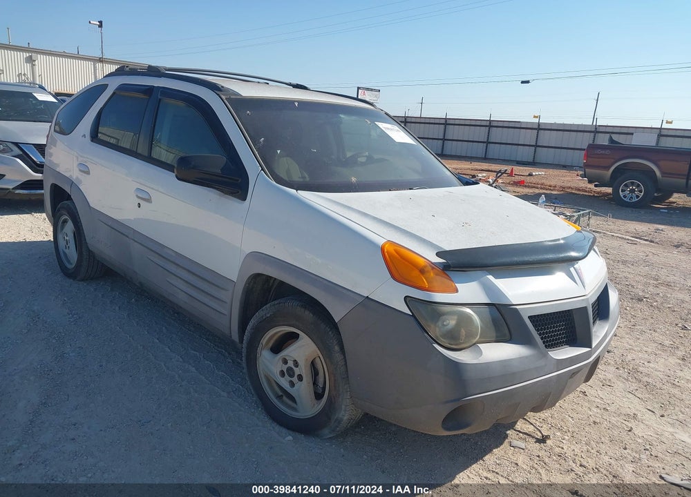 2001 PONTIAC AZTEK GT VIN: 3G7DA03E01S502263