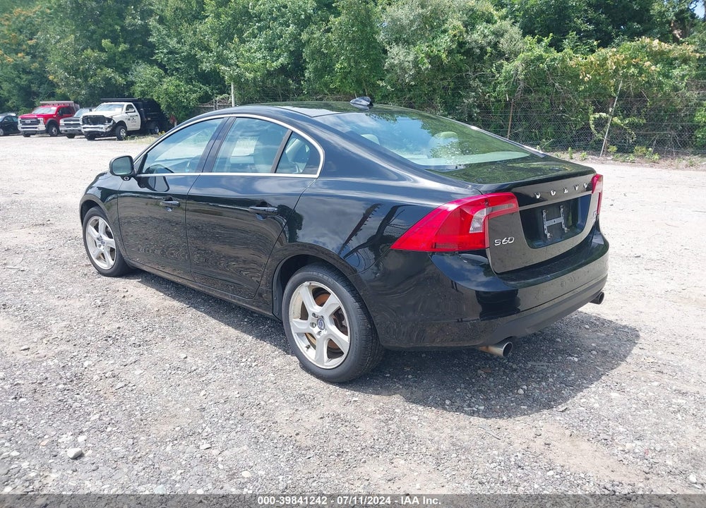 2013 VOLVO S60 T5/T5 PLATINUM/T5 PREMIER/T5 PREMIER PLUS VIN: YV1612FH4D2205552
