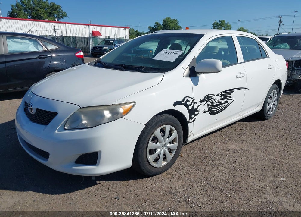 2010 TOYOTA COROLLA LE VIN: 2T1BU4EE6AC383071