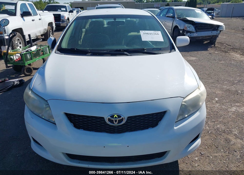 2010 TOYOTA COROLLA LE VIN: 2T1BU4EE6AC383071