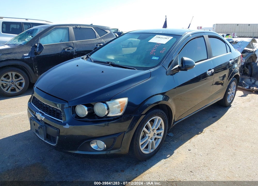 2013 CHEVROLET SONIC LT AUTO VIN: 1G1JC5SH1D4251337