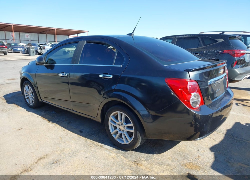 2013 CHEVROLET SONIC LT AUTO VIN: 1G1JC5SH1D4251337