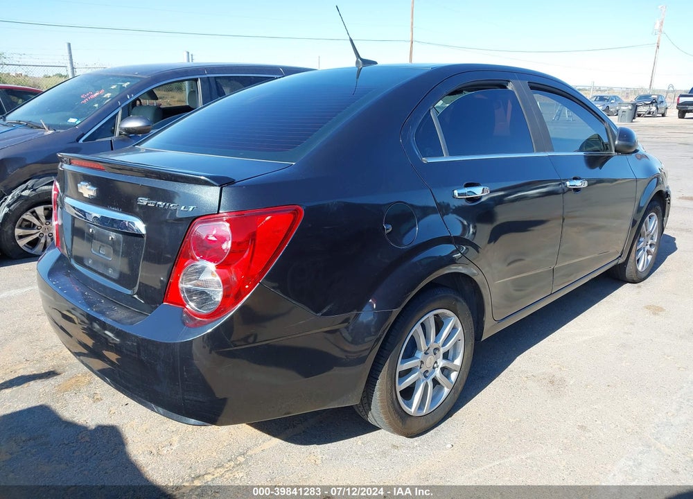 2013 CHEVROLET SONIC LT AUTO VIN: 1G1JC5SH1D4251337