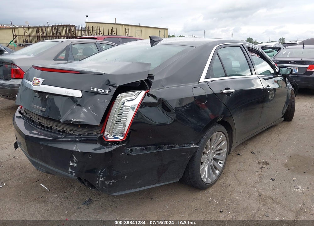 2019 CADILLAC CTS LUXURY VIN: 1G6AX5SX0K0115274