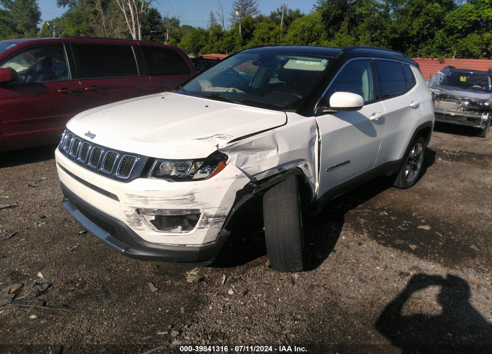 2021 JEEP COMPASS LIMITED 4X4 VIN: 3C4NJDCB7MT533771