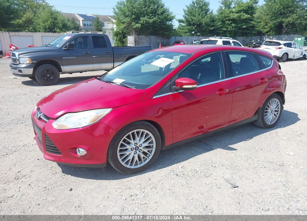 2012 FORD FOCUS SEL VIN: 1FAHP3M27CL242661