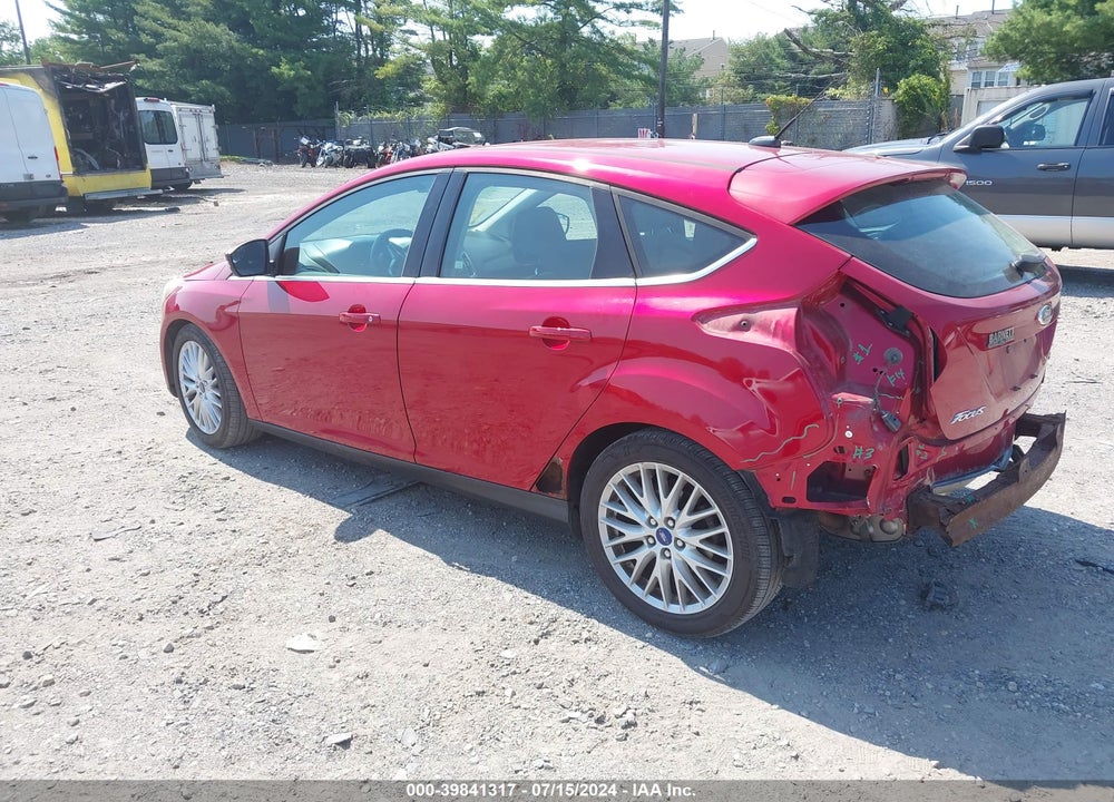 2012 FORD FOCUS SEL VIN: 1FAHP3M27CL242661