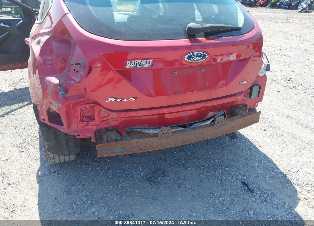 2012 FORD FOCUS SEL VIN: 1FAHP3M27CL242661