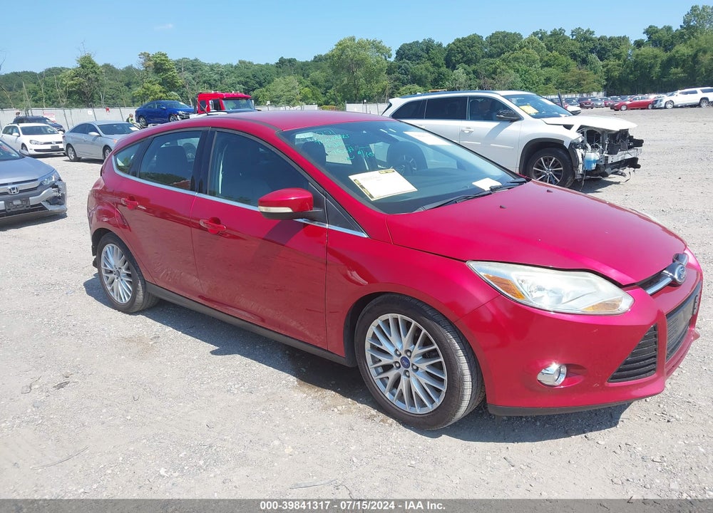 2012 FORD FOCUS SEL VIN: 1FAHP3M27CL242661