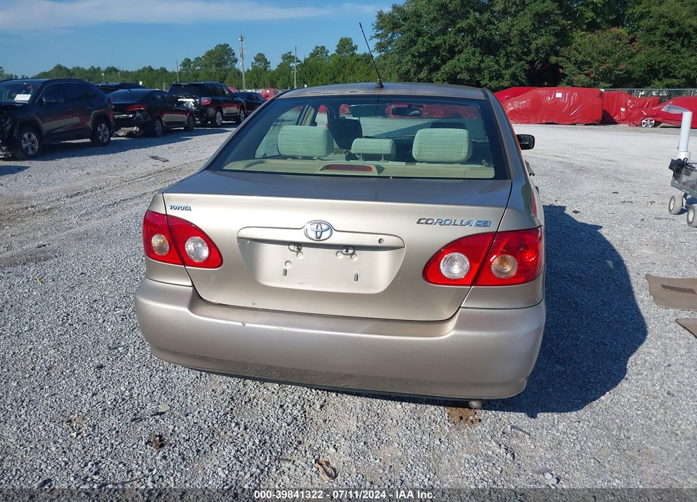 2008 TOYOTA COROLLA CE VIN: 1NXBR32E78Z035210