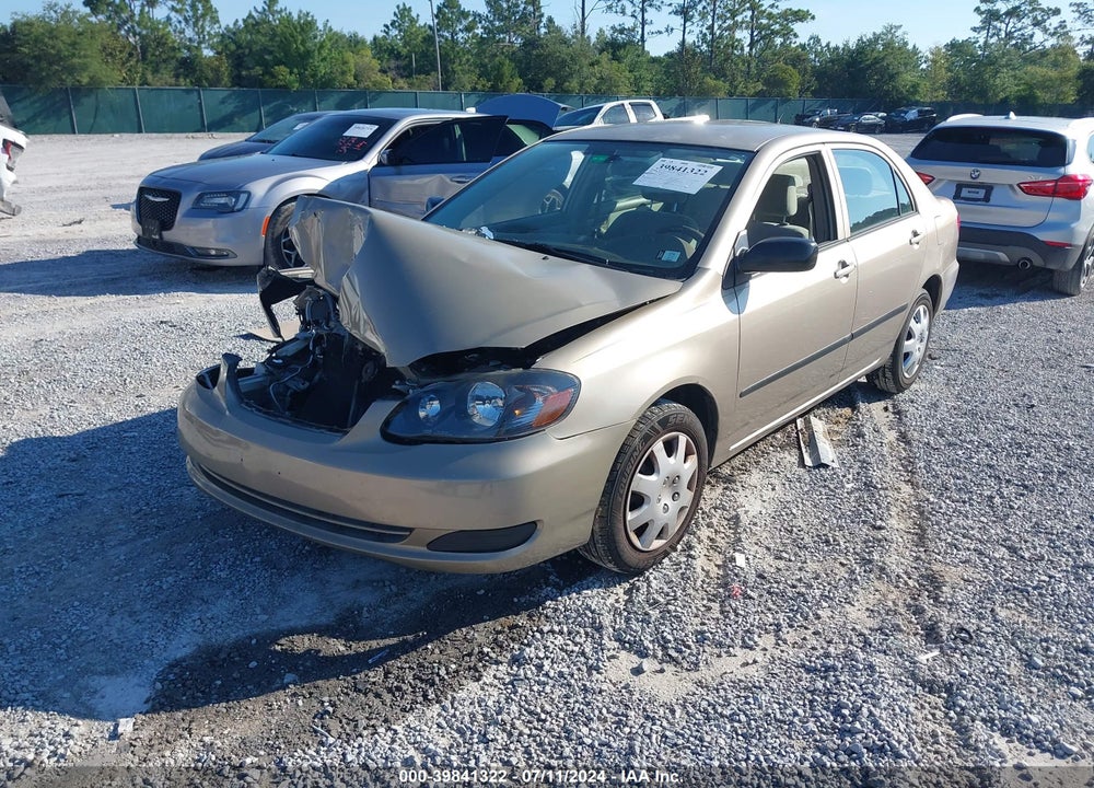 2008 TOYOTA COROLLA CE VIN: 1NXBR32E78Z035210