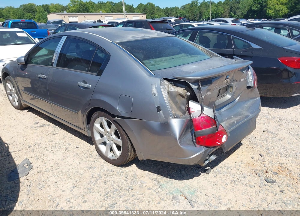 2007 NISSAN MAXIMA 3.5 SE VIN: 1N4BA41EX7C840597