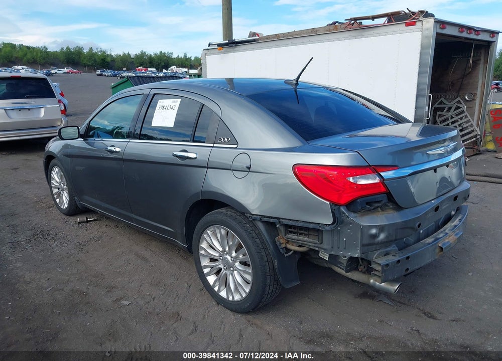2011 CHRYSLER 200 LIMITED VIN: 1C3BC2FG9BN618556