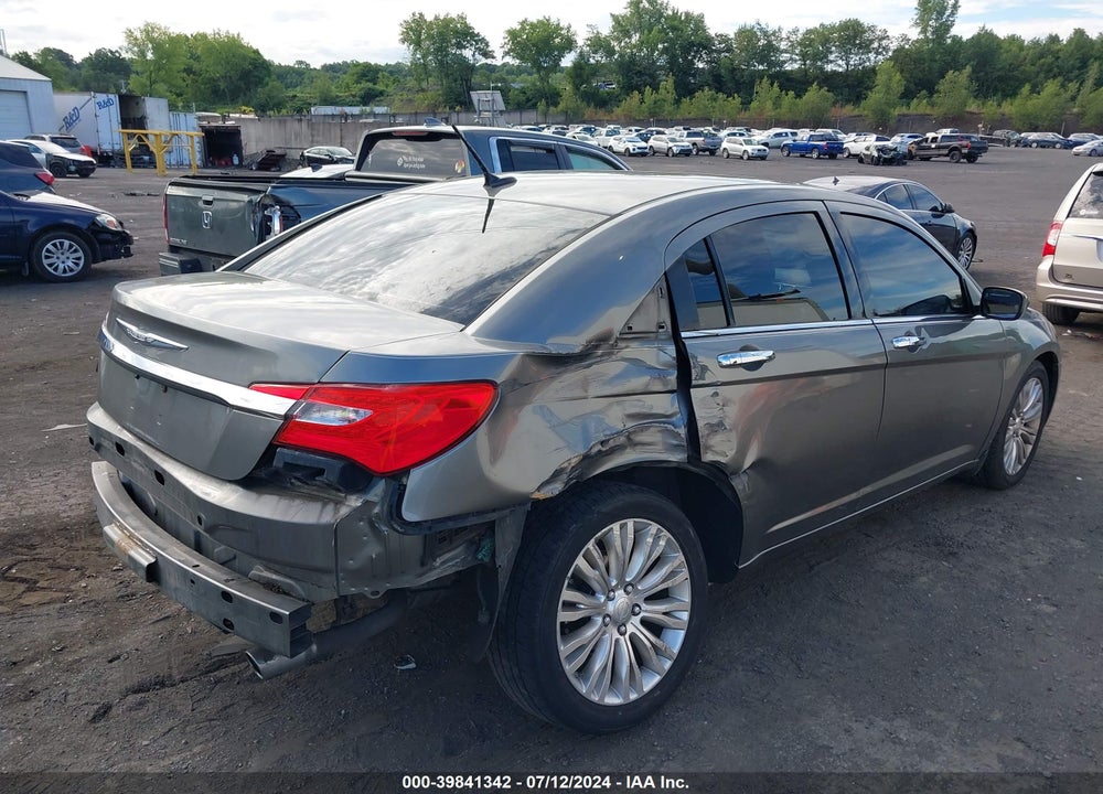2011 CHRYSLER 200 LIMITED VIN: 1C3BC2FG9BN618556