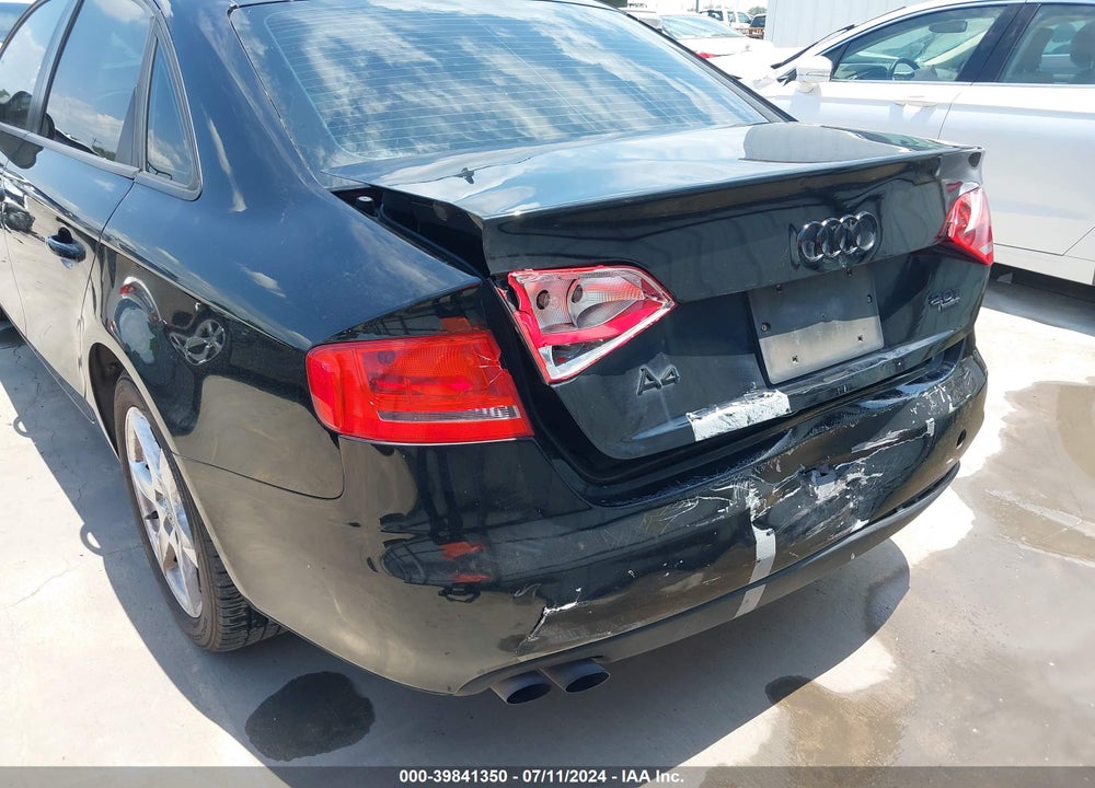 2009 AUDI A4 2.0T PREMIUM VIN: WAULF78K69N012502