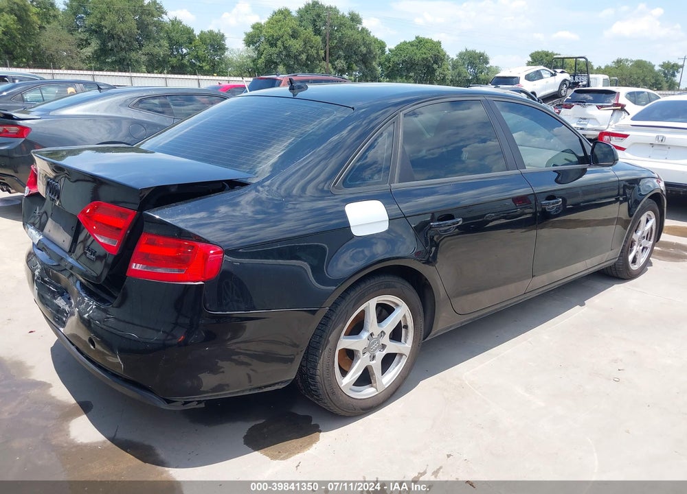 2009 AUDI A4 2.0T PREMIUM VIN: WAULF78K69N012502