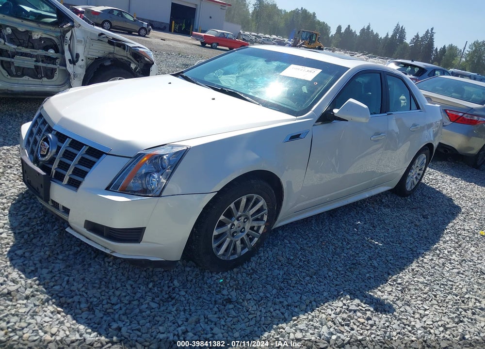 2012 CADILLAC CTS LUXURY VIN: 1G6DE5E57C0108045