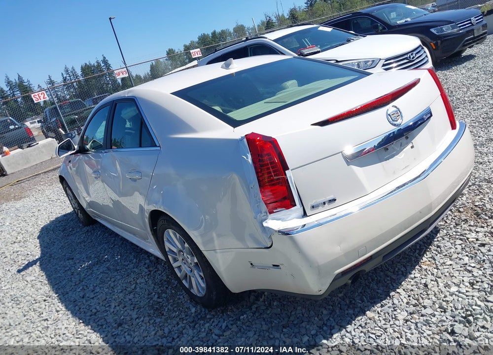2012 CADILLAC CTS LUXURY VIN: 1G6DE5E57C0108045