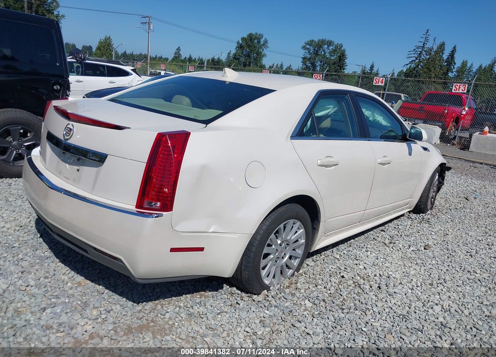 2012 CADILLAC CTS LUXURY VIN: 1G6DE5E57C0108045