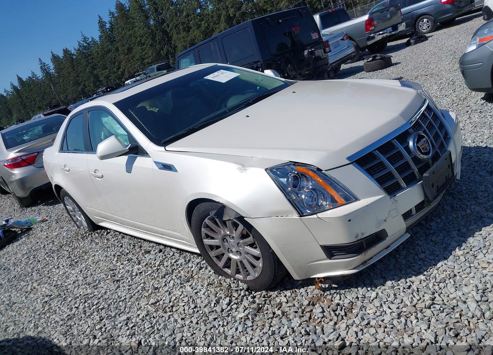 2012 CADILLAC CTS LUXURY VIN: 1G6DE5E57C0108045