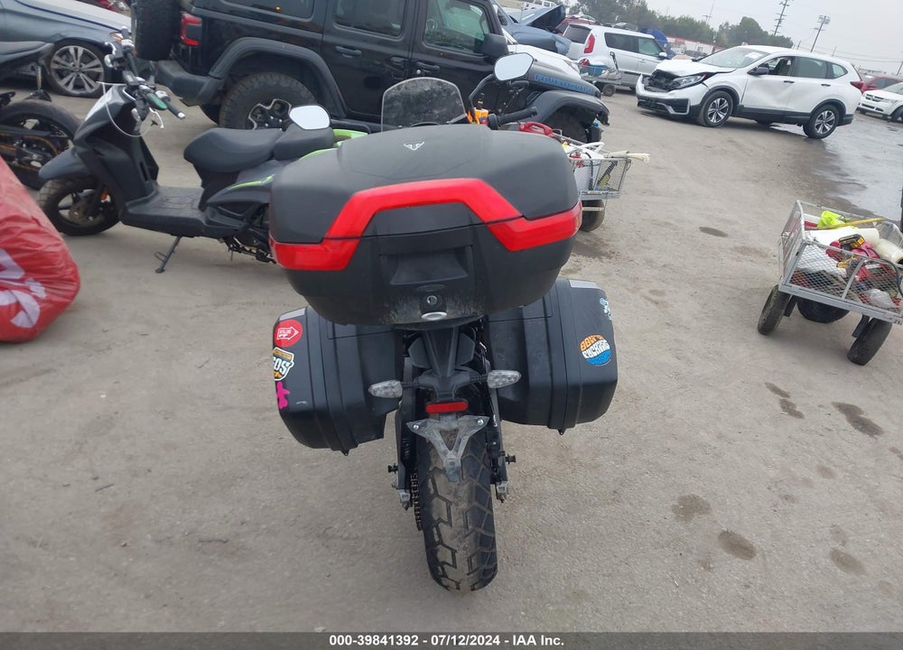 2022 TRIUMPH MOTORCYCLE TIGER SPORT 660 VIN: SMTL20UL1NTBB3649