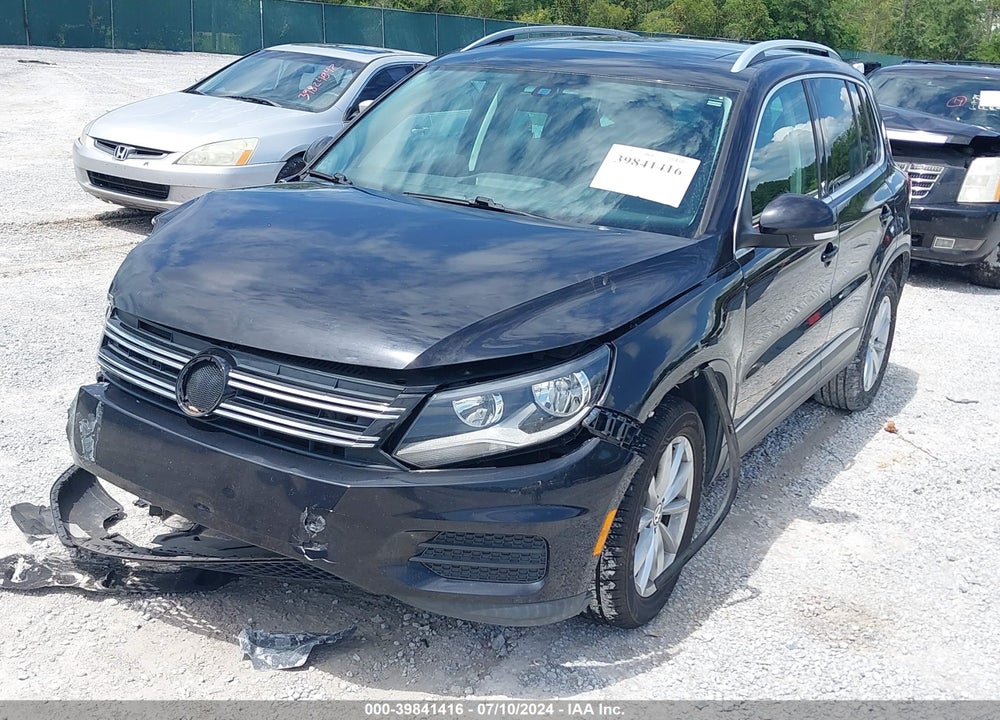 2017 VOLKSWAGEN TIGUAN 2.0T WOLFSBURG EDITION VIN: WVGRV7AX3HW502874