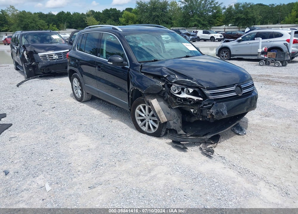 2017 VOLKSWAGEN TIGUAN 2.0T WOLFSBURG EDITION VIN: WVGRV7AX3HW502874