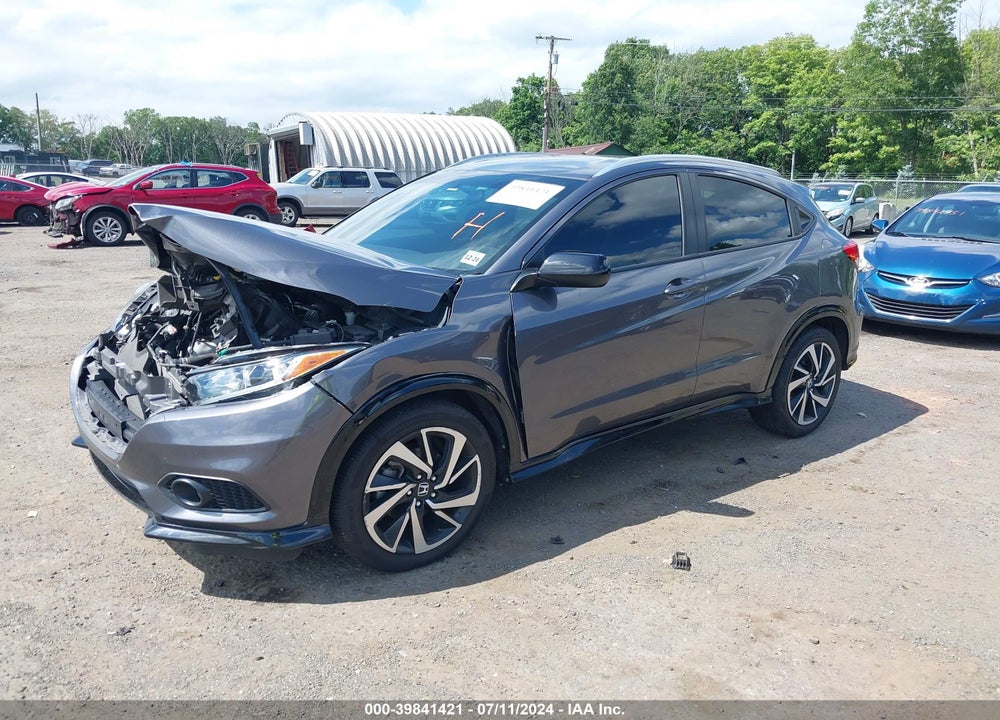 2019 HONDA HR-V VIN: 3CZRU6H16KG704658