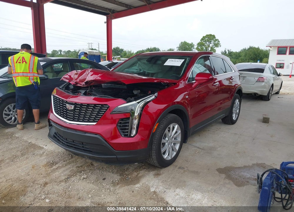2022 CADILLAC XT4 FWD LUXURY VIN: 1GYAZAR40NF119929