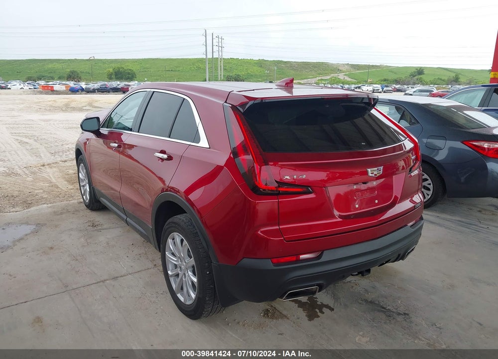 2022 CADILLAC XT4 FWD LUXURY VIN: 1GYAZAR40NF119929