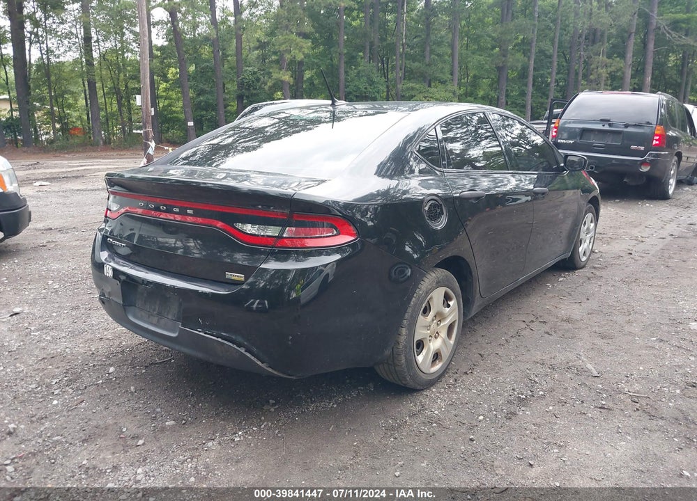 2013 DODGE DART SE VIN: 1C3CDFAA5DD321031