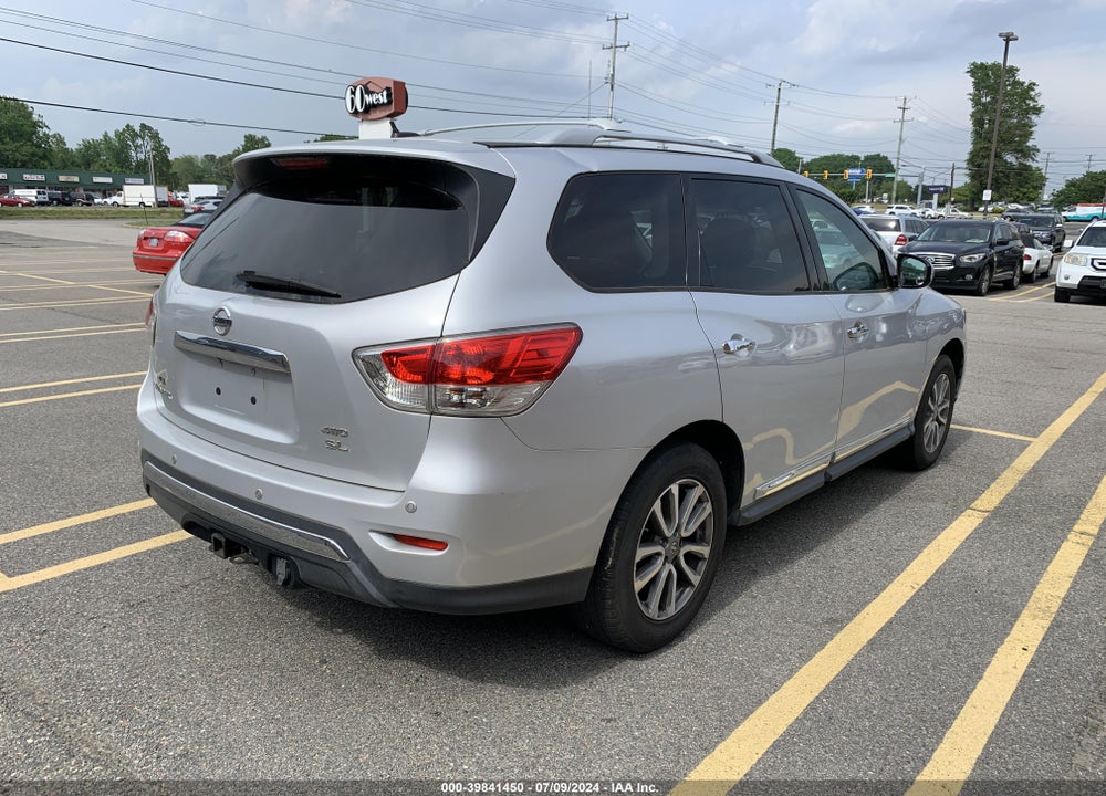 2013 NISSAN PATHFINDER SL VIN: 5N1AR2MM1DC614879