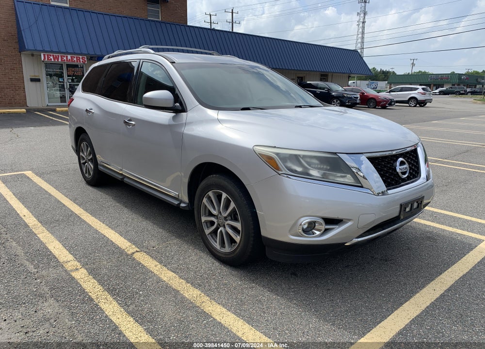 2013 NISSAN PATHFINDER SL VIN: 5N1AR2MM1DC614879