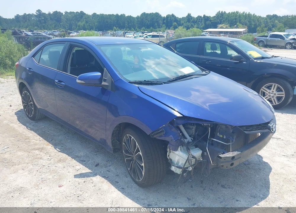 2014 TOYOTA COROLLA S PLUS VIN: 2T1BURHEXEC029195