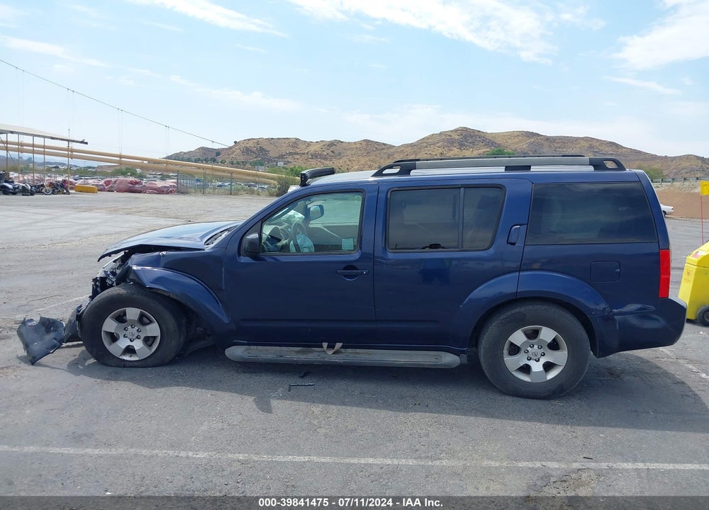 2010 NISSAN PATHFINDER S FE+ VIN: 5N1AR1NN0AC601778