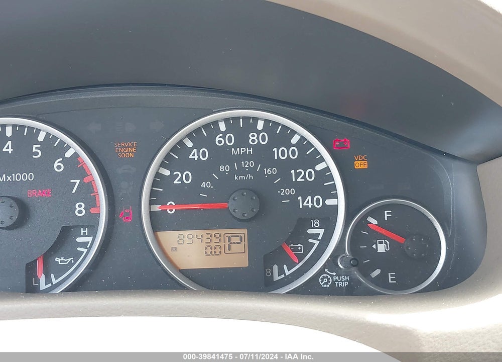 2010 NISSAN PATHFINDER S FE+ VIN: 5N1AR1NN0AC601778