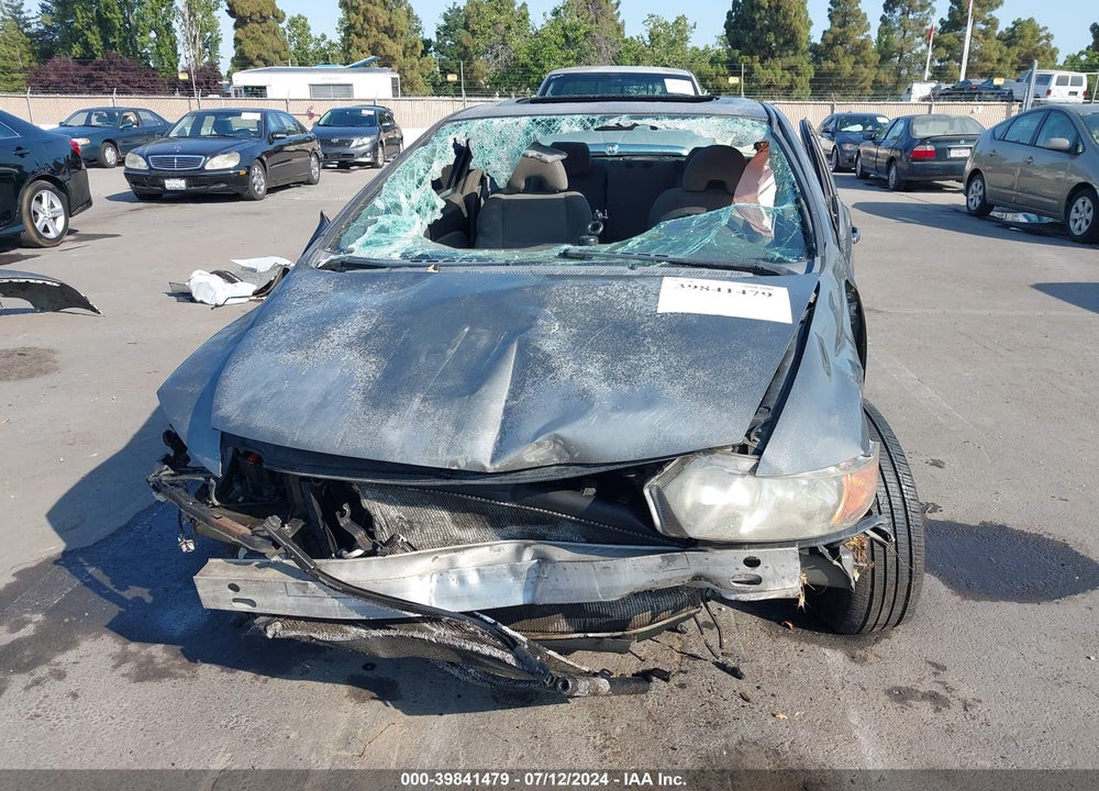 2006 HONDA CIVIC EX VIN: 2HGFG12816H522172