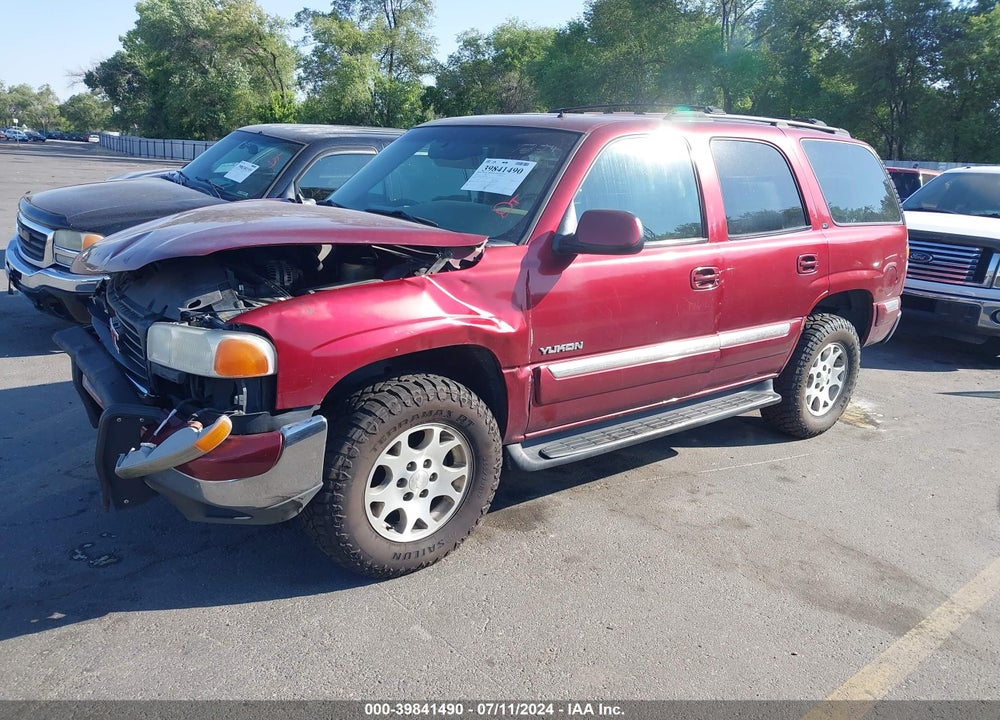 2002 GMC YUKON SLT VIN: 1GKEK13Z62R117794