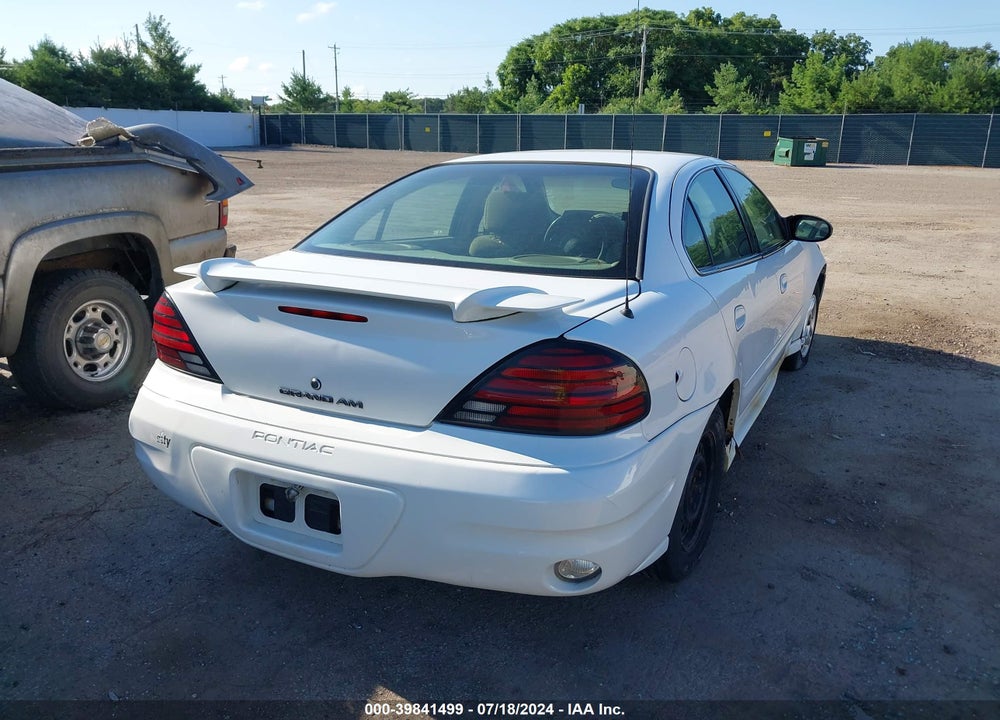 2005 PONTIAC GRAND AM SE VIN: 1G2NE52E45M217813