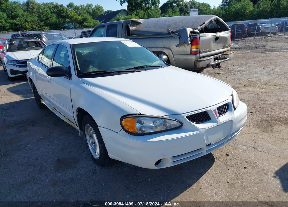 2005 PONTIAC GRAND AM SE VIN: 1G2NE52E45M217813
