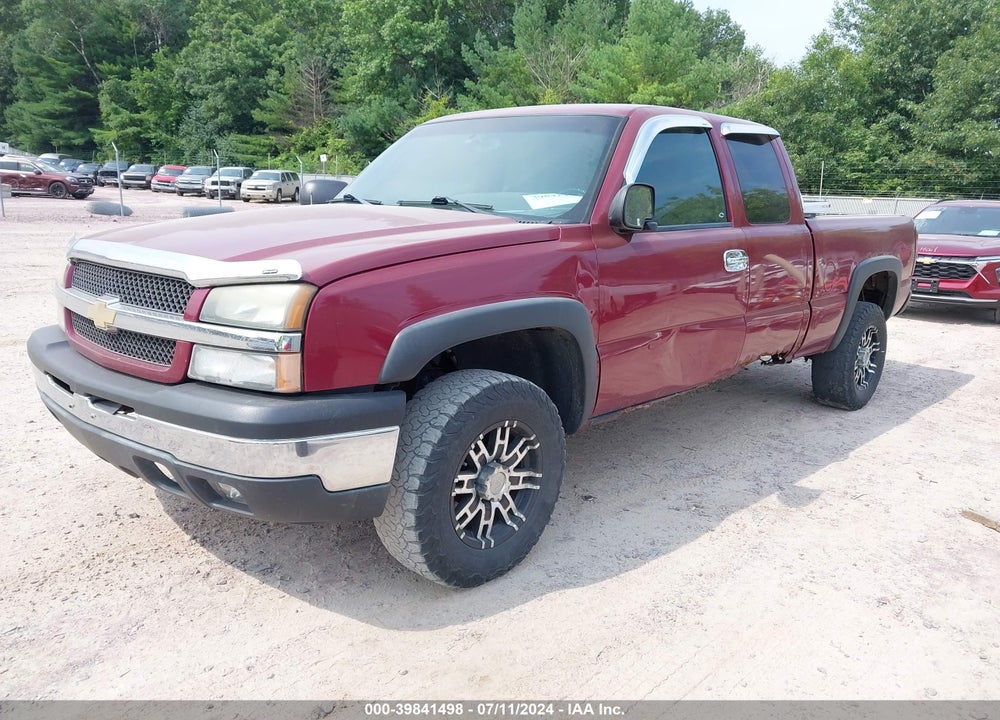 2005 CHEVROLET SILVERADO 1500 LS VIN: 1GCEK19T05E189665