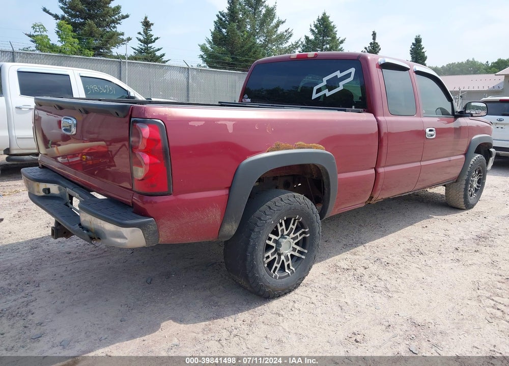 2005 CHEVROLET SILVERADO 1500 LS VIN: 1GCEK19T05E189665