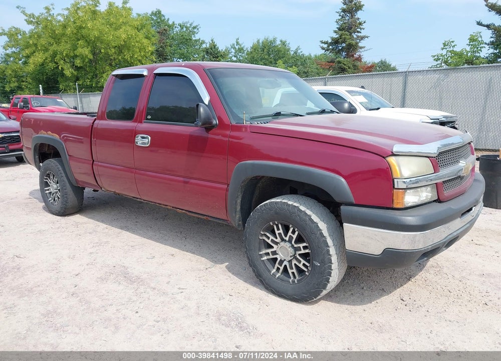 2005 CHEVROLET SILVERADO 1500 LS VIN: 1GCEK19T05E189665