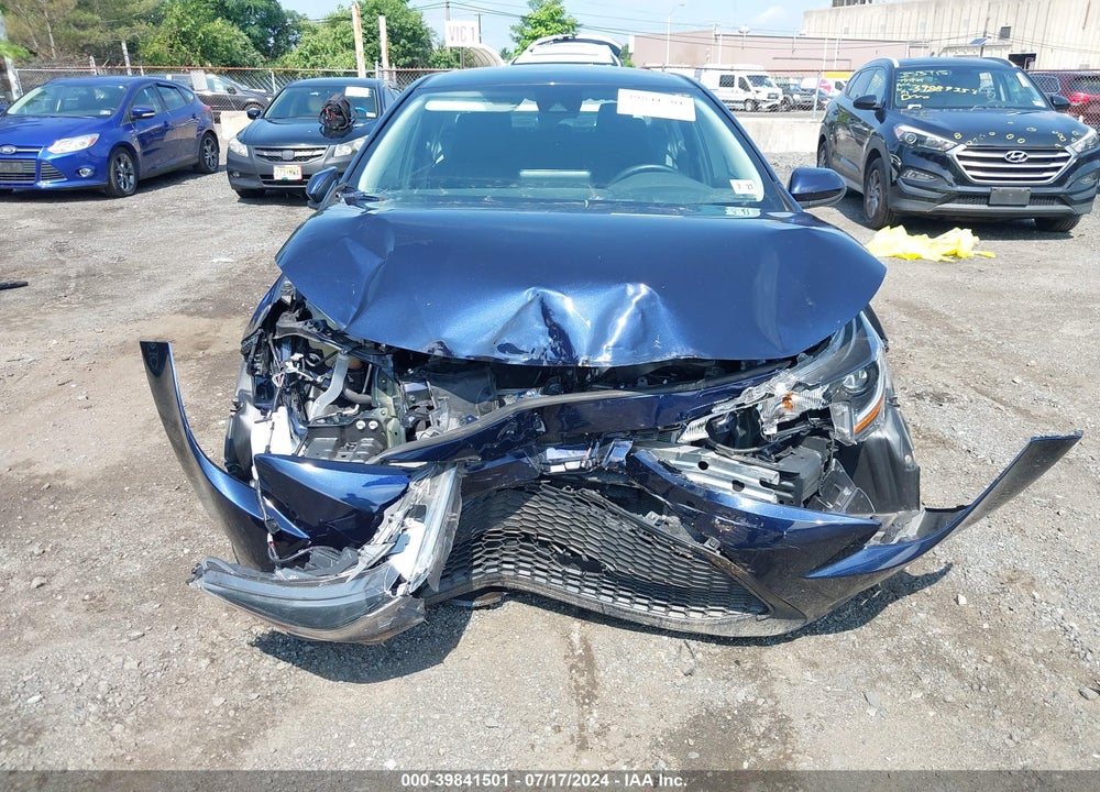2022 TOYOTA COROLLA LE VIN: 5YFVPMAE1NP347532