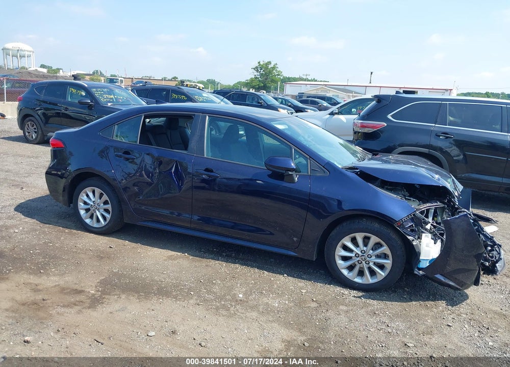 2022 TOYOTA COROLLA LE VIN: 5YFVPMAE1NP347532